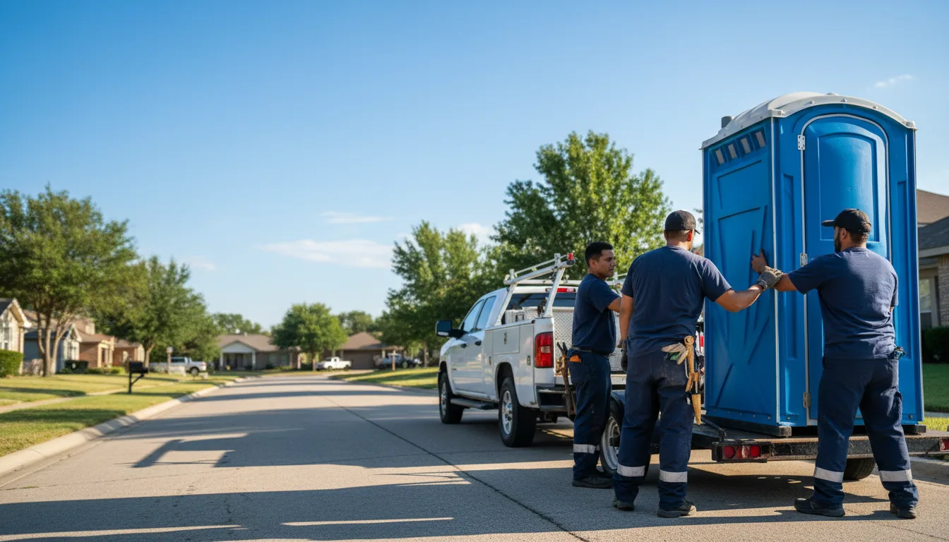 Portable Toilet Rental in Davilla, TX near me